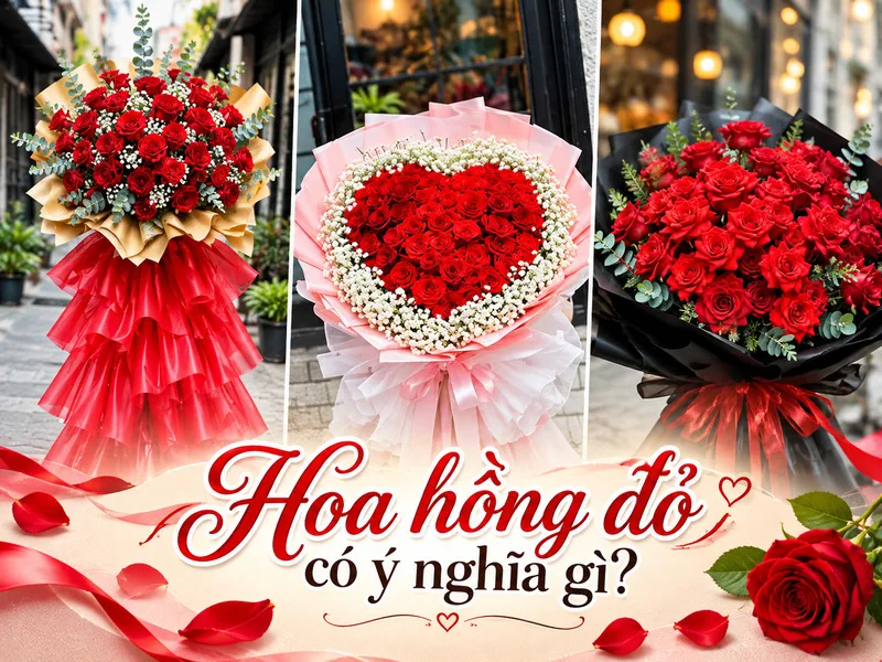 Hoa hồng đỏ có ý nghĩa gì? Biểu tượng của tình yêu và sự quý phái