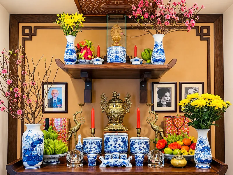 Mơ thấy bàn thờ trong nhà gợi nhắc tình cảm gia đình và cội nguồn