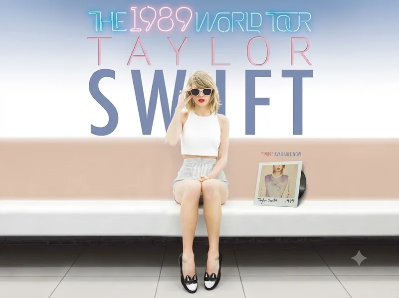 Taylor Swift chuyển mình từ nhạc đồng quê sang pop với album 1989